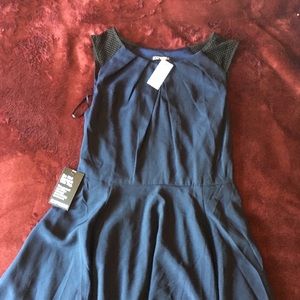 Express blue dress